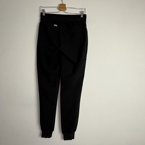 Figs Technical Collection Women’s Black Jogger Pants Size XS Scrub Style Pockets - Picture 3 of 8
